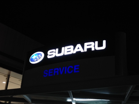 SUBARU-立體字